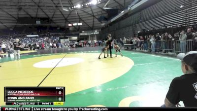 62 lbs Champ. Round 2 - Ronin Anguiano, Sumner Panthers Jr. Wrestling vs Lucca Medeiros, NorthEast 509 Wrestling Club