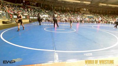 76 lbs Round Of 32 - Boston Bollinger, Tulsa Blue T Panthers vs Carter Watson, Malvern Wrestling Club