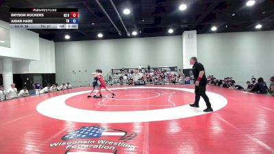 126 lbs Bryson Rockers, Kansas Red vs Aidan Hare, Tennessee