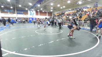 126 lbs Cons. Round 3 - Zeth Abalos, Chaminade vs Tarun Harrington, Alta Loma