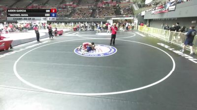 113 lbs Champ. Rd Of 32 - Aiden Garcia, Rough House Wrestling vs Nathiel Nava, Southwest Stallions Wrestling Club