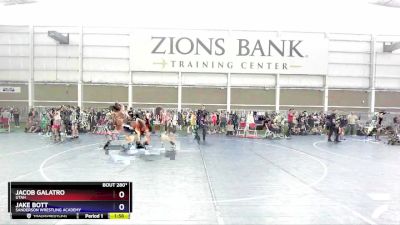 215 lbs Cons. Semi - Jacob Galatro, Utah vs Jake Bott, Sanderson Wrestling Academy