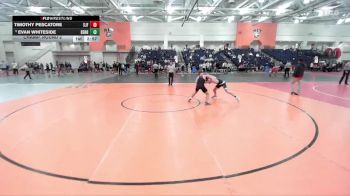 125 lbs Champ. Round 2 - Evan Whiteside, Penn State Behrend vs Timothy Pescatore, St. John Fisher