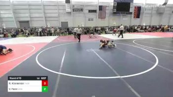 120 lbs Round Of 16 - Ryder Kinneman, Thorobred WC vs Vonn Fenn, Grindhouse WC