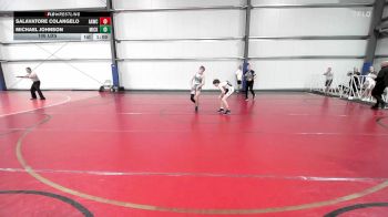 106 lbs Rr Rnd 1 - Salavatore Colangelo, All-American Wrestling Club HS vs Michael Johnson, Micky's Maniacs White