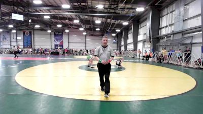 100 lbs Rr Rnd 1 - Cassidy O`Connell, Team RJN Green vs Ella Paris, Charlies MF Angels