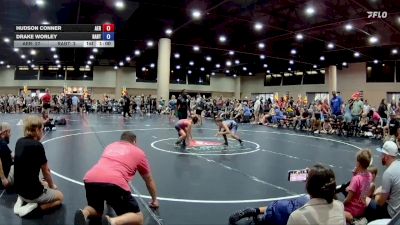 75 lbs Round 1 (6 Team) - Hudson Conner, Alabama Elite Black vs Drake Worley, Rabbit WC