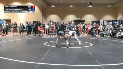 115 lbs Cons. Sub-semis - Evellyn Neiva, Southside vs LilyAna Calzadilla, Team Barracuda