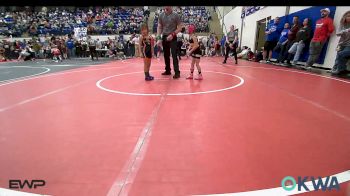 43-46 lbs Rr Rnd 2 - Hunter Prose, Jay Wrestling Club vs Edith Shimonek, Pawhuska Elks Takedown