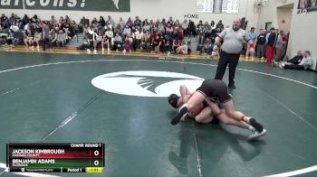 157 lbs Champ. Round 1 - Jackson Kimbrough, Madison County vs Benjamin Adams, Florence