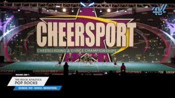 The Rock Athletics - Pop Rocks [2025 L1 Tiny - Novice - Restrictions Day 1] 2025 CHEERSPORT National All Star Cheerleading Championship
