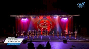 Spirit of Texas - Purple Sass [2025 L3 Senior Day 2] 2025 The American Legacy Fort Worth Nationals