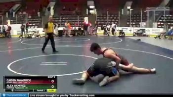 220 lbs Round 3 (6 Team) - Alex Ramirez, Portage Pounders vs Caiden Nawrocki, Husky Wrestling Club