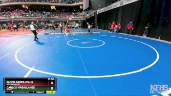 5A 106 lbs Quarterfinal - Carlos Magallanes, Dumas vs Jacob Barrilleaux, Dallas Wilson