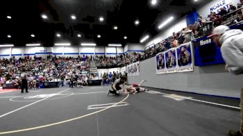 60 lbs Quarterfinal - Lane Jager, Carl Albert vs Cole Bennett, Ada Youth Wrestling