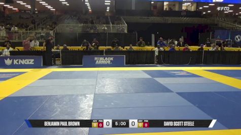 David Scott Steele vs Benjamin Paul Brown 2025 Pan Jiu Jitsu IBJJF Championship