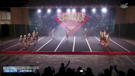 CDX Elite - Airforce -1 [2026 L1 Youth - D2 Day 2] 2026 Spirit Sports Hershey Nationals