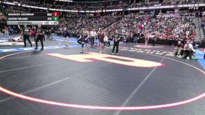 132-4A Semifinal - Jaxon Felker, Severance vs Maddox Lechman, Windsor