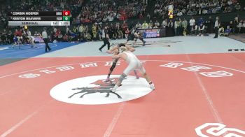 Semifinal - Corbin Hoefer, Neligh-Oakdale vs Keston Beavers, Elm Creek
