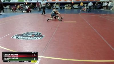 125 lbs Cons. Round 3 - Blake Prather, Ottawa vs Jeison Ingram, Concordia Moorehead