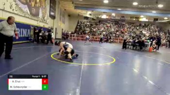 116 lbs Champ. Round 1 - Andrea Cruz, Arroyo vs Mackenzie Schexnyder, Serrano