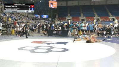 120 lbs Semis - Blake Mauch, Utah vs Diego Robertty, Iowa