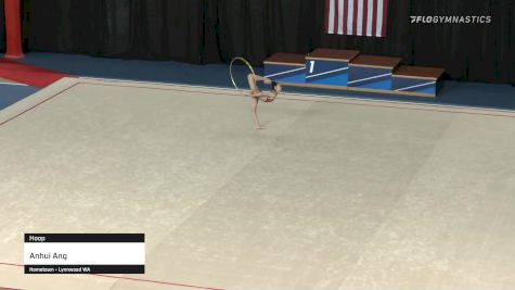 Anhui Ang - Hoop - 2021 Rhythmic Elite Qualifier