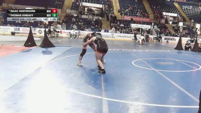 175 lbs Consi Of 4 - Isaac Hartshorn, Monument Mountain vs Thomas Kineavy, Woburn