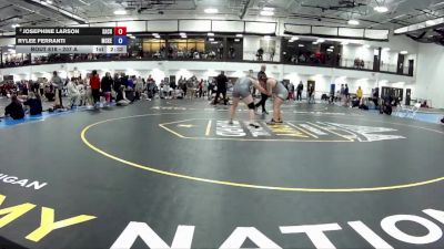 207 A 7th Place Match - Rylee Ferranti, McKendree University vs Josephine Larson, Sacred Heart University