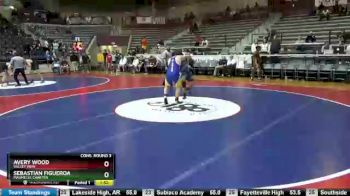 4A 195 lbs Cons. Round 3 - Sebastian Figueroa, Maumelle Charter vs Avery Wood, Valley View