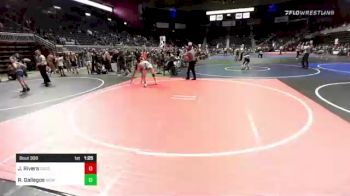 145 lbs Round Of 16 - Joseff Rivera, Cscs vs Rylin Gallegos, Wcwc