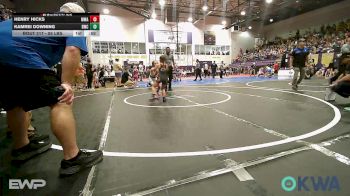 55 lbs Consi Of 4 - Henry Hicks, Morris Wrestling Association vs Kamrei Downing, Berryhill Wrestling Club