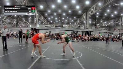 165 lbs Round 2 (8 Team) - Troy Greaney, New England Gold vs Tommy Gingerich, Capital City WC