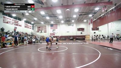 150 lbs Consi Of 8 #1 - Sean Crawford, Nonnewaug vs Noam Ben-zvi, Weston
