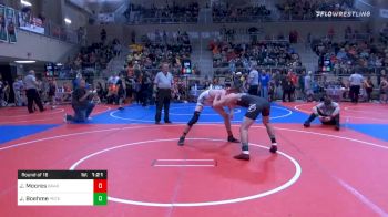 132 lbs Prelims - John Moores, Broken Arrow vs Jentry Boehme, Poteau Youth Wrestling