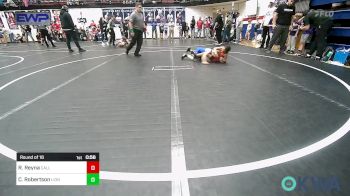 58 lbs Round Of 16 - Rose Reyna, Carl Albert vs Conlan Robertson, Lions Wrestling Academy