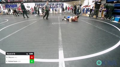 58 lbs Round Of 16 - Rose Reyna, Carl Albert vs Conlan Robertson, Lions Wrestling Academy