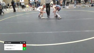 95 lbs Quarterfinal - Gabriel Gustafson, NM Outlawz vs Jaxon Mccune, Gold Rush Wr Ac