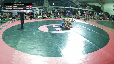 157 lbs Semis - Bohden Sowa, Oregon vs Sawyer Greenstreet, Oregon