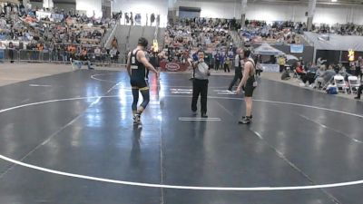 A 157 lbs Champ. Round 1 - Brice Martin, Stone Memorial High School vs Duke Delozier, Seymour High School