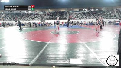 161 lbs Round Of 16 - Kenzie Church, Skiatook Bulldog Wrestling vs Yaretzy Diaz, Madill