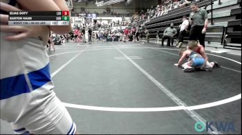 46-49 lbs Semifinal - Elias Doty, Lexington Wrestling Club vs Easton Hans, Lions Wrestling Academy