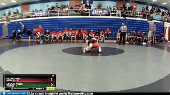 75 lbs Placement (4 Team) - Elias Faith, Mater Dei vs Lydon Vega, Portage