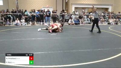 144 lbs Round Of 128 - Nathan Pritchard, Nevada Elite WC vs Phillip Ruiz, Valley View HS