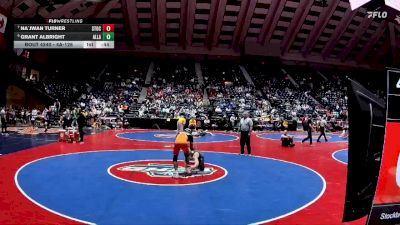 4A-126 lbs Cons. Round 2 - Na`Jwan Turner, Stockbridge vs Grant Albright, Allatoona