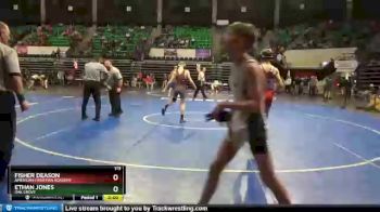 113 lbs Quarterfinal - Ethan Jones, Oak Grove vs Fisher Deason, American Christian Academy