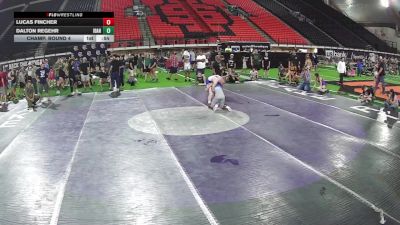 100 lbs 3rd Place Match - Lucas Fincher vs Dalton Regehr, Idaho