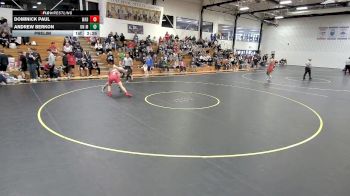 157 lbs Prelim - Andrew Berkon, Unattched Midway vs Dominick Paul, Wabash