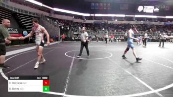 143 lbs Quarterfinal - Ryan P Groom, Moyer Elite vs Orlando McClain, Lion Wrestling Club