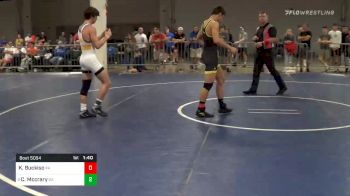 Match - Kale Buckiso, Pa vs Caden Mccrary, Ga